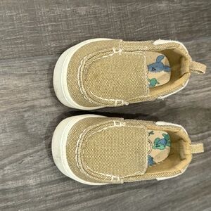 Tan Slip-On Kids Shoes